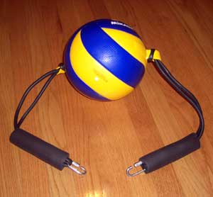 volleyball spike training